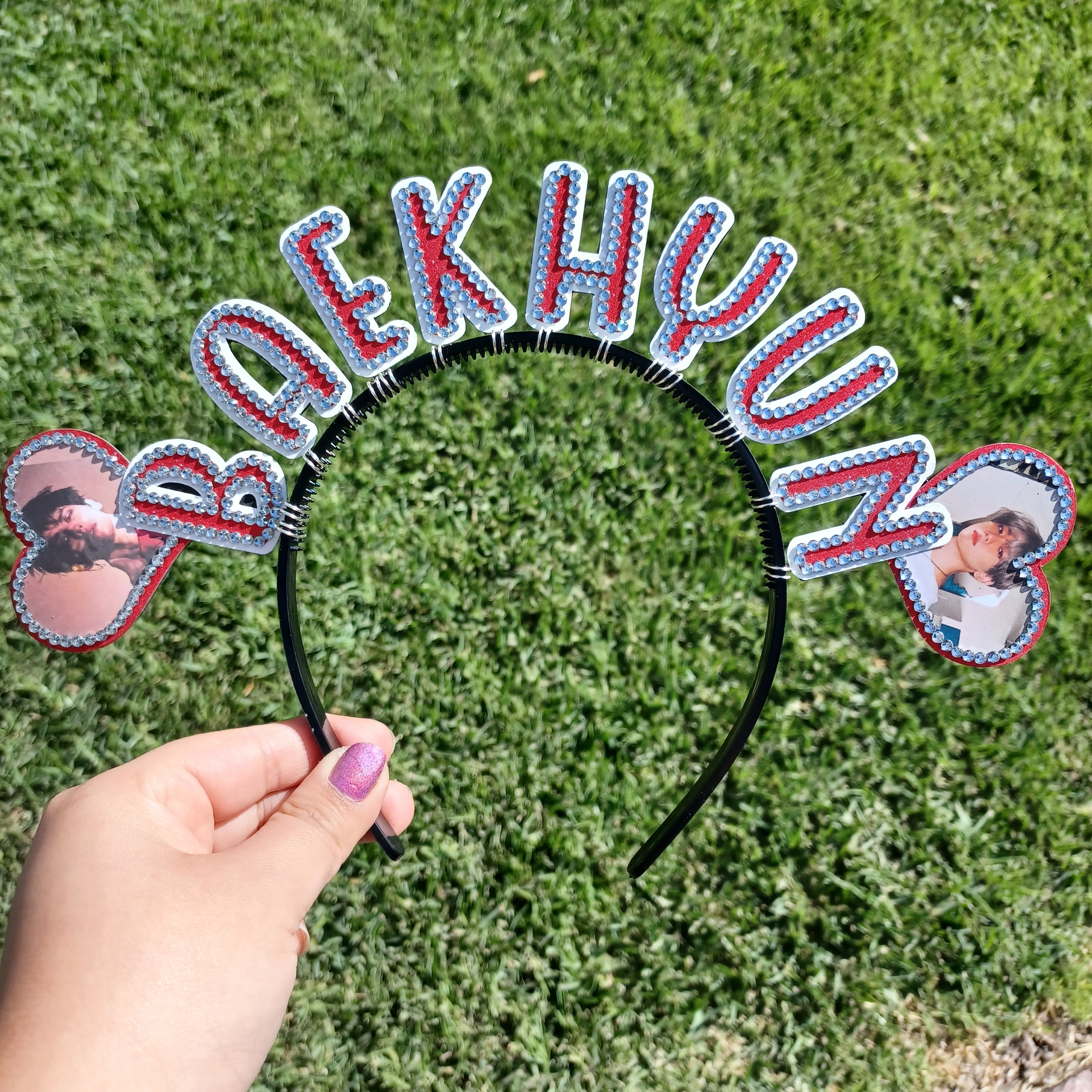 CUSTOM KPOP Bias Name Concert Headband Banner