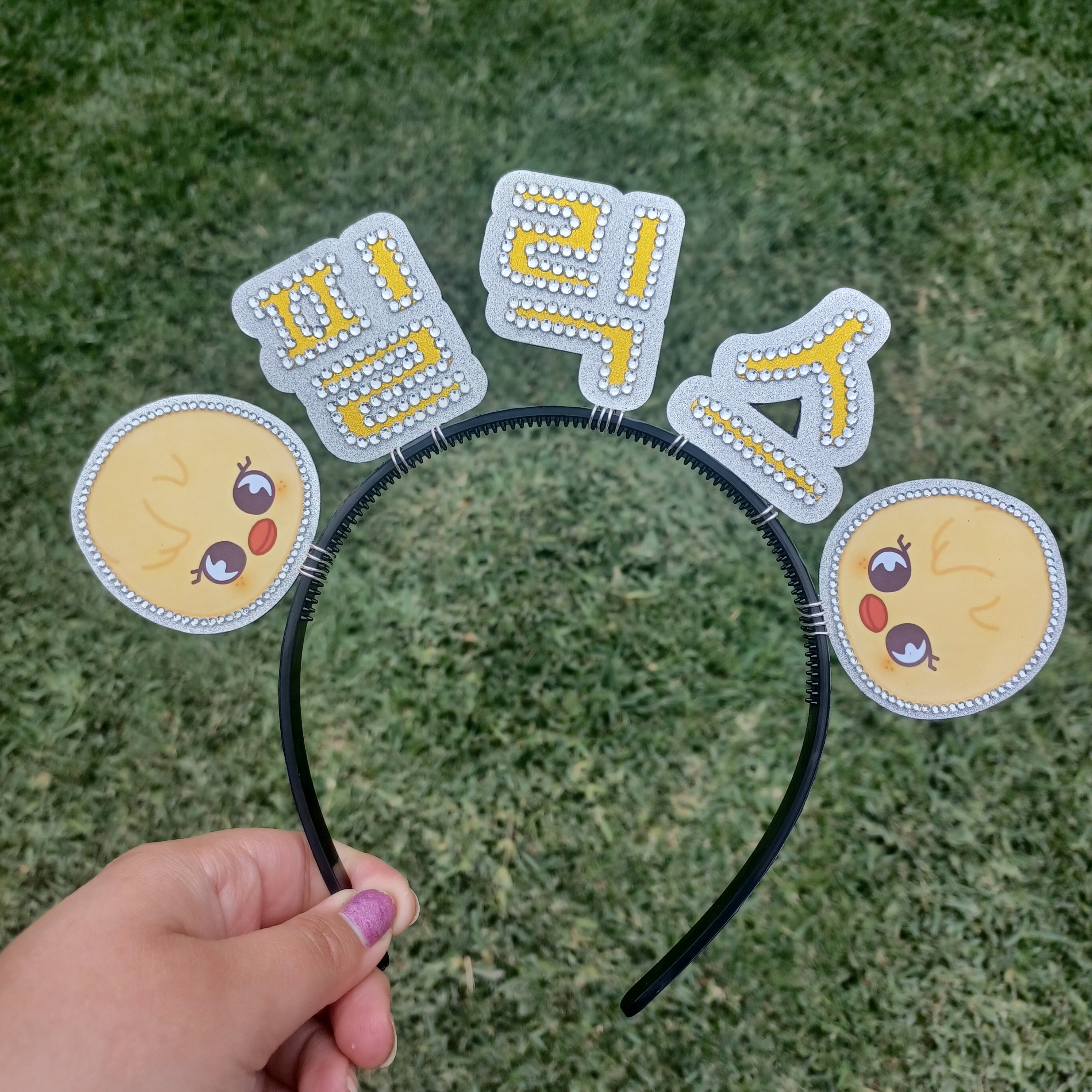 Custom Korean Name Headband with Characters