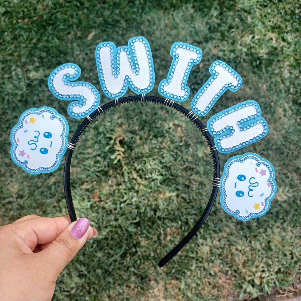 Custom Name Headband with Custom Decoration