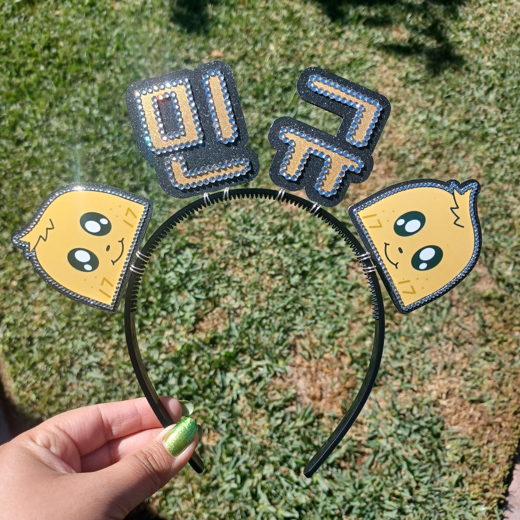 Custom Korean Name Headband with Characters