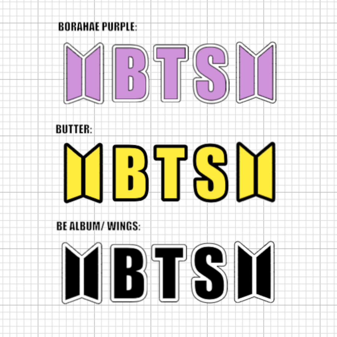 BTS Logo Headband (Album Color Theme)