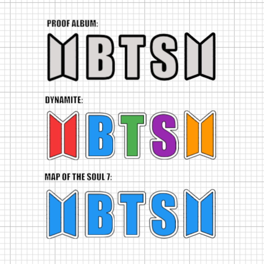 BTS Logo Headband (Album Color Theme)
