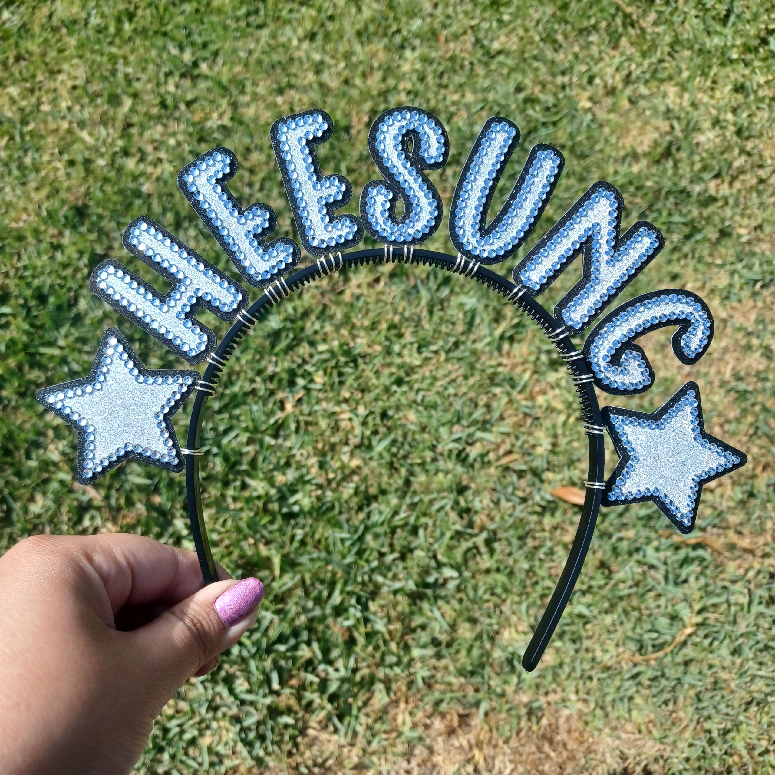 CUSTOM KPOP Bias Name Concert Headband Banner