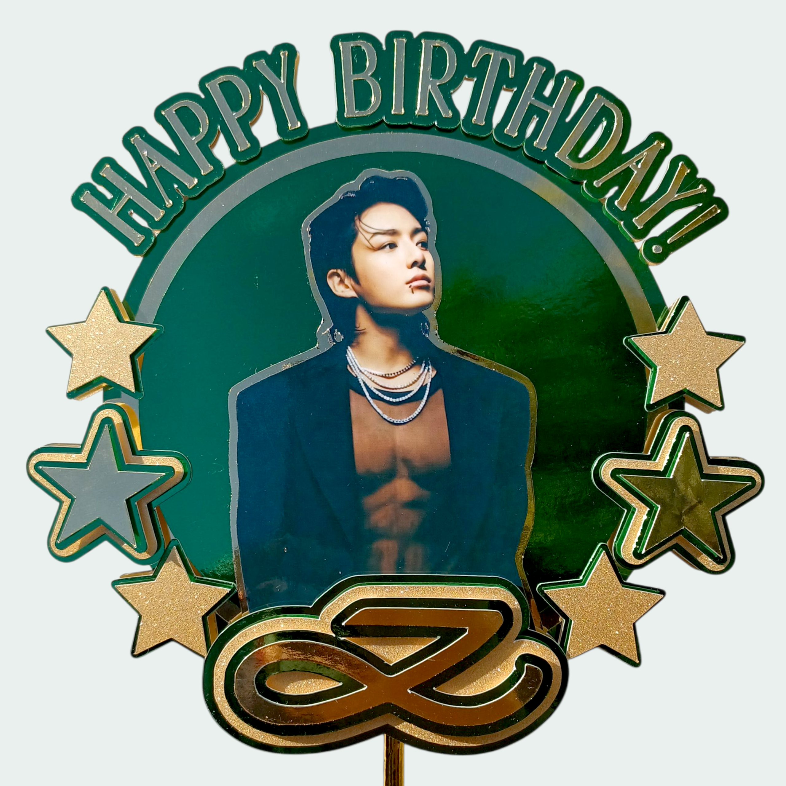 Jungkook BTS Cake Topper