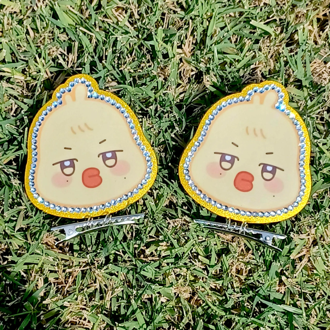 Custom Character Hair Clips
