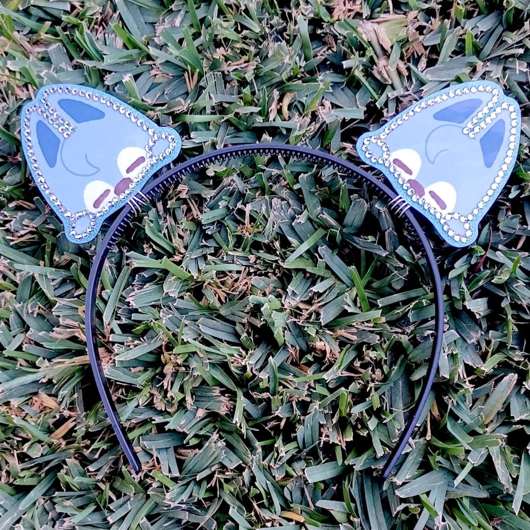 Custom 2 Character Rhinestone Headband (Any Group)