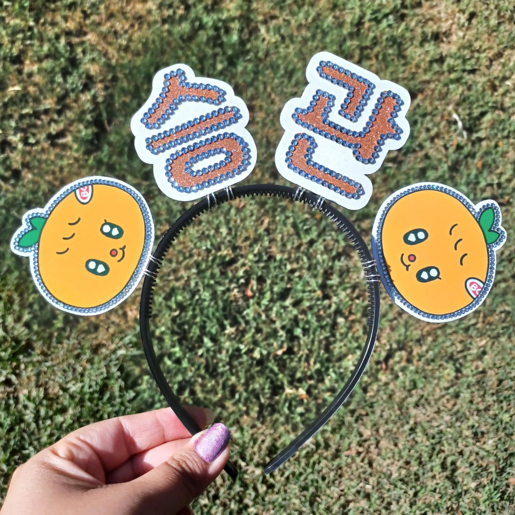 Custom Korean Name Headband with Characters