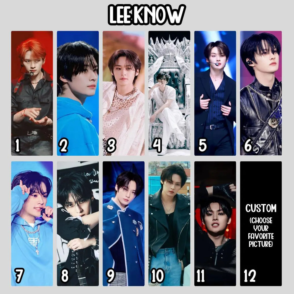 Stray Kids Bookmark Double Sided Photo