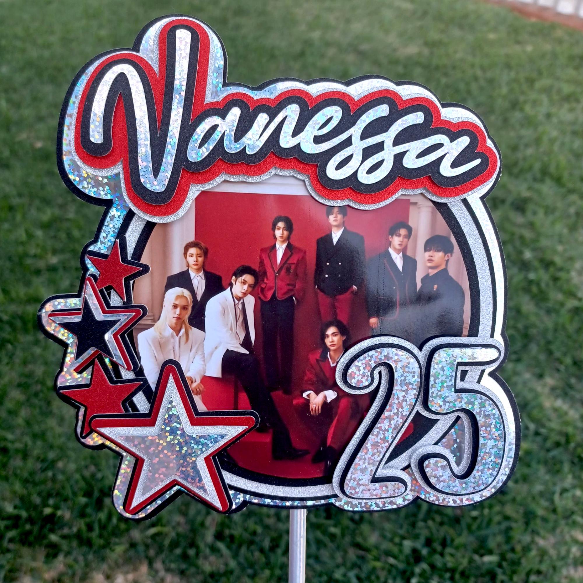 Stray Kids 3D Cake Topper