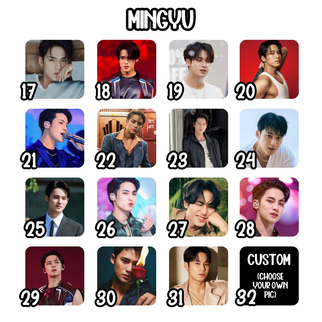 SEVENTEEN Square Magnets 2 Inch Hip Hop Unit