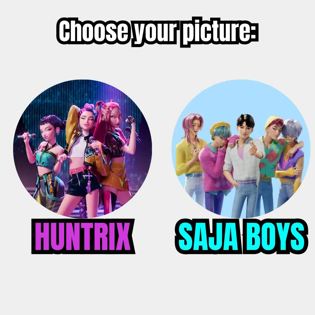 KPOP Demon Hunter Cake Topper