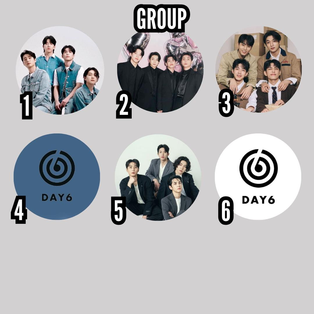 DAY6 Badge Buttons