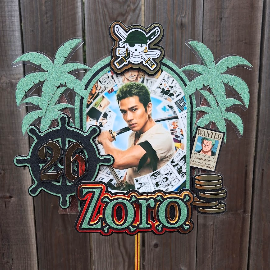 CUSTOM 3D Cake Topper (Any Theme)