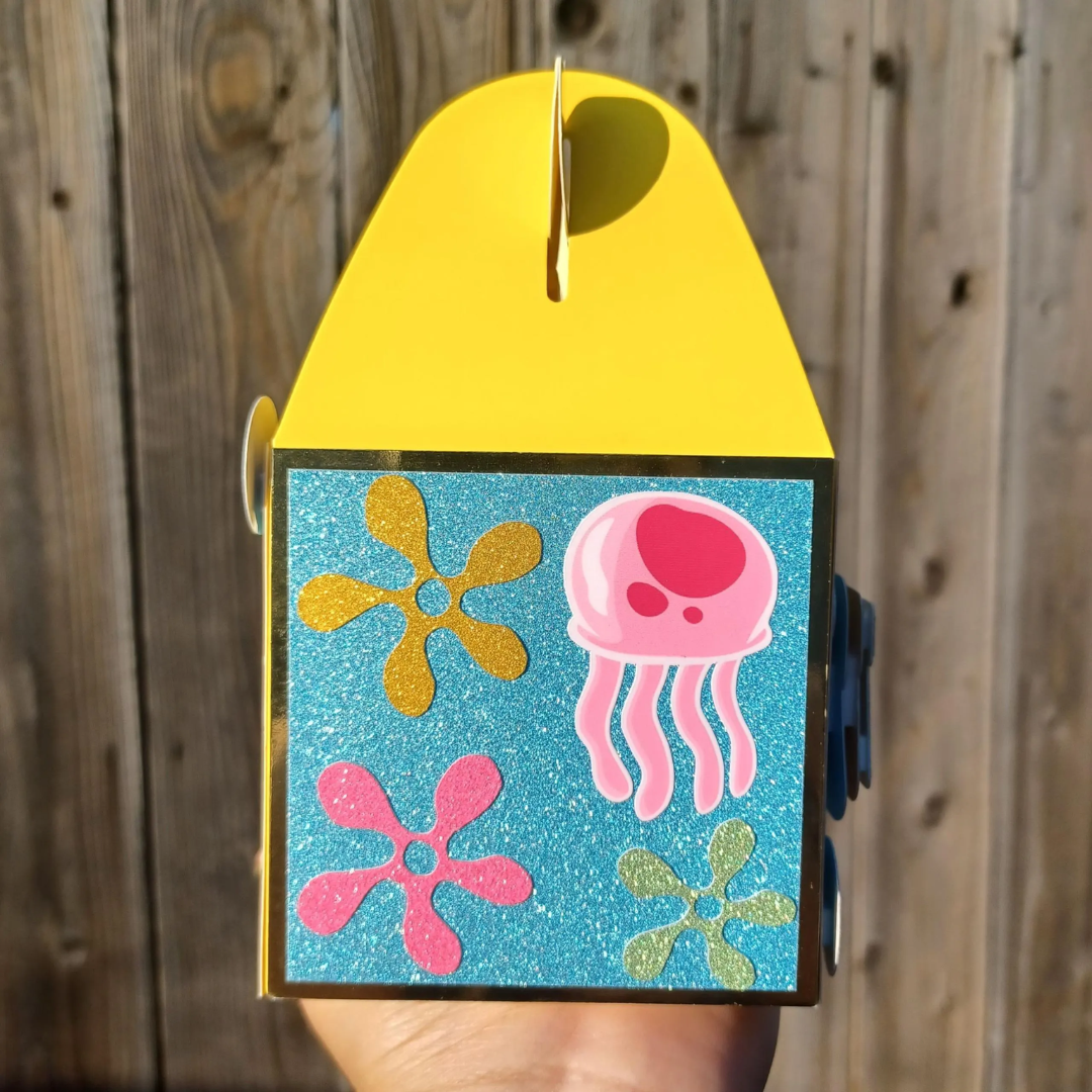 CUSTOM Gable Box (Treat Favor Box/ Table Centerpiece)