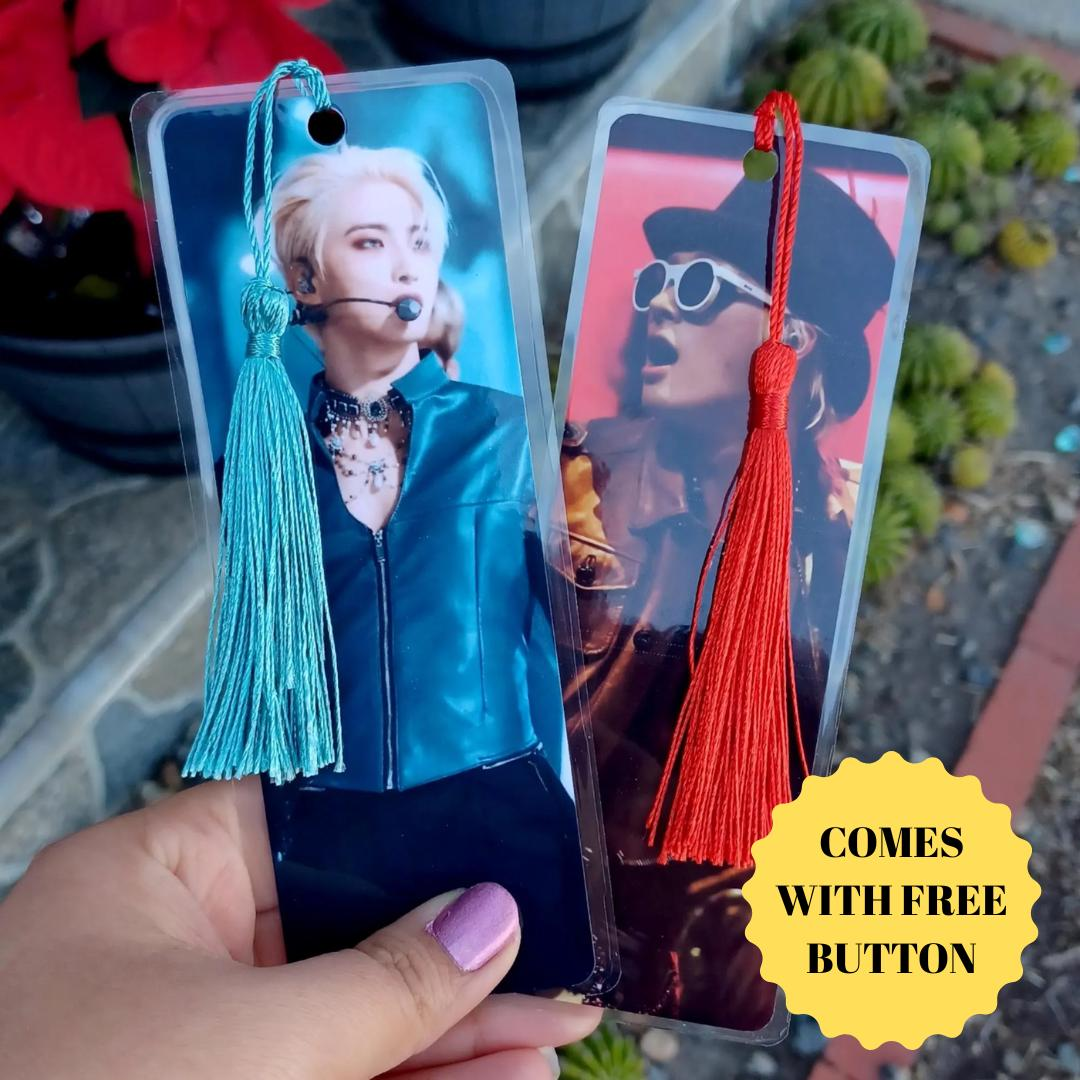 Ateez Bookmark (Double Sided Photo) with Tassel