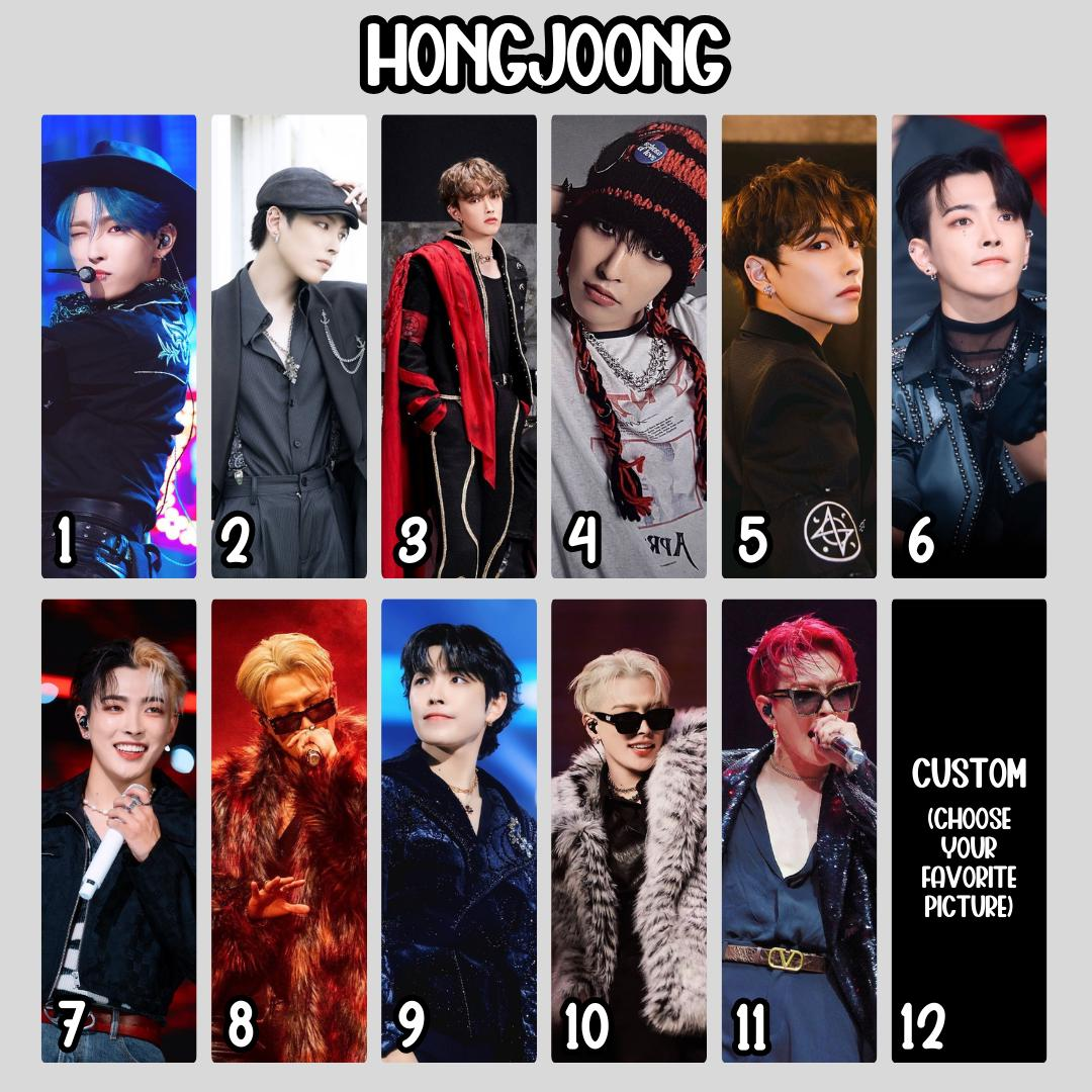 Ateez Bookmark (Double Sided Photo) with Tassel