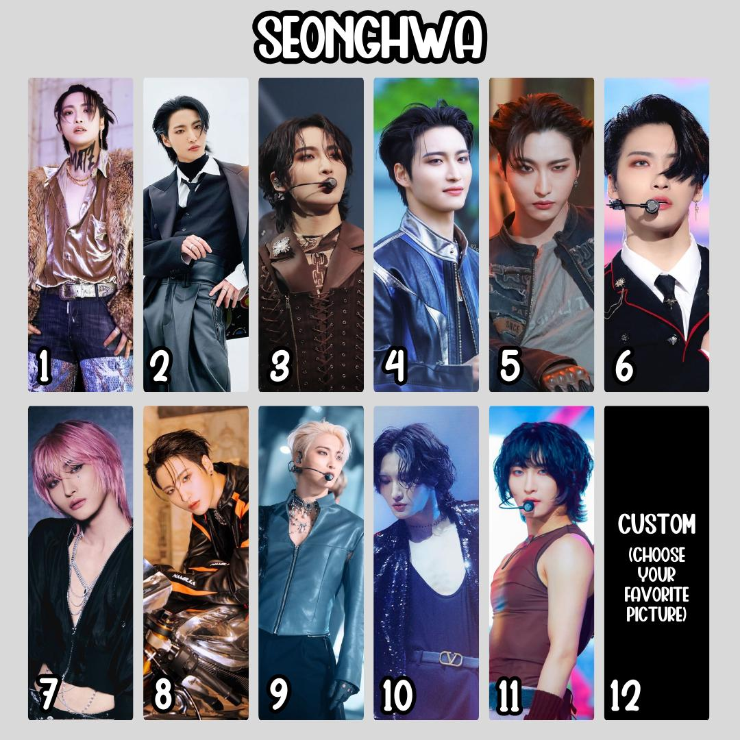 Ateez Bookmark (Double Sided Photo) with Tassel