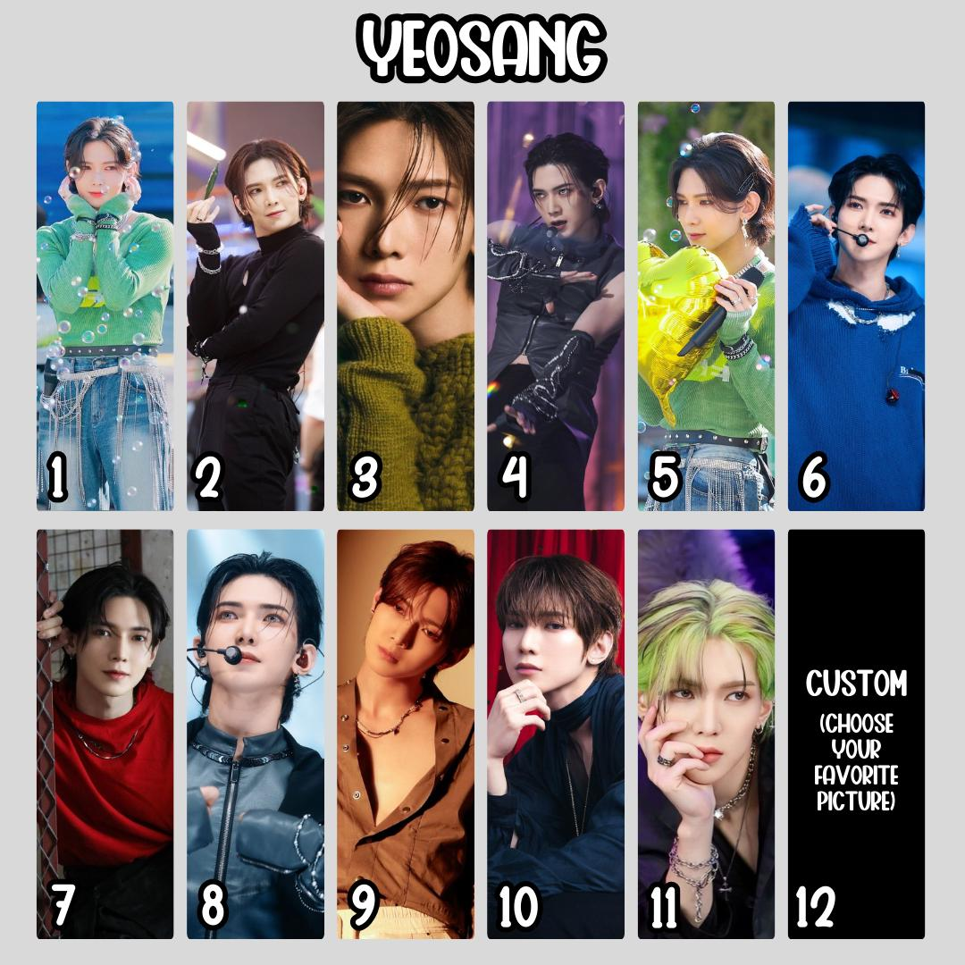 Ateez Bookmark (Double Sided Photo) with Tassel