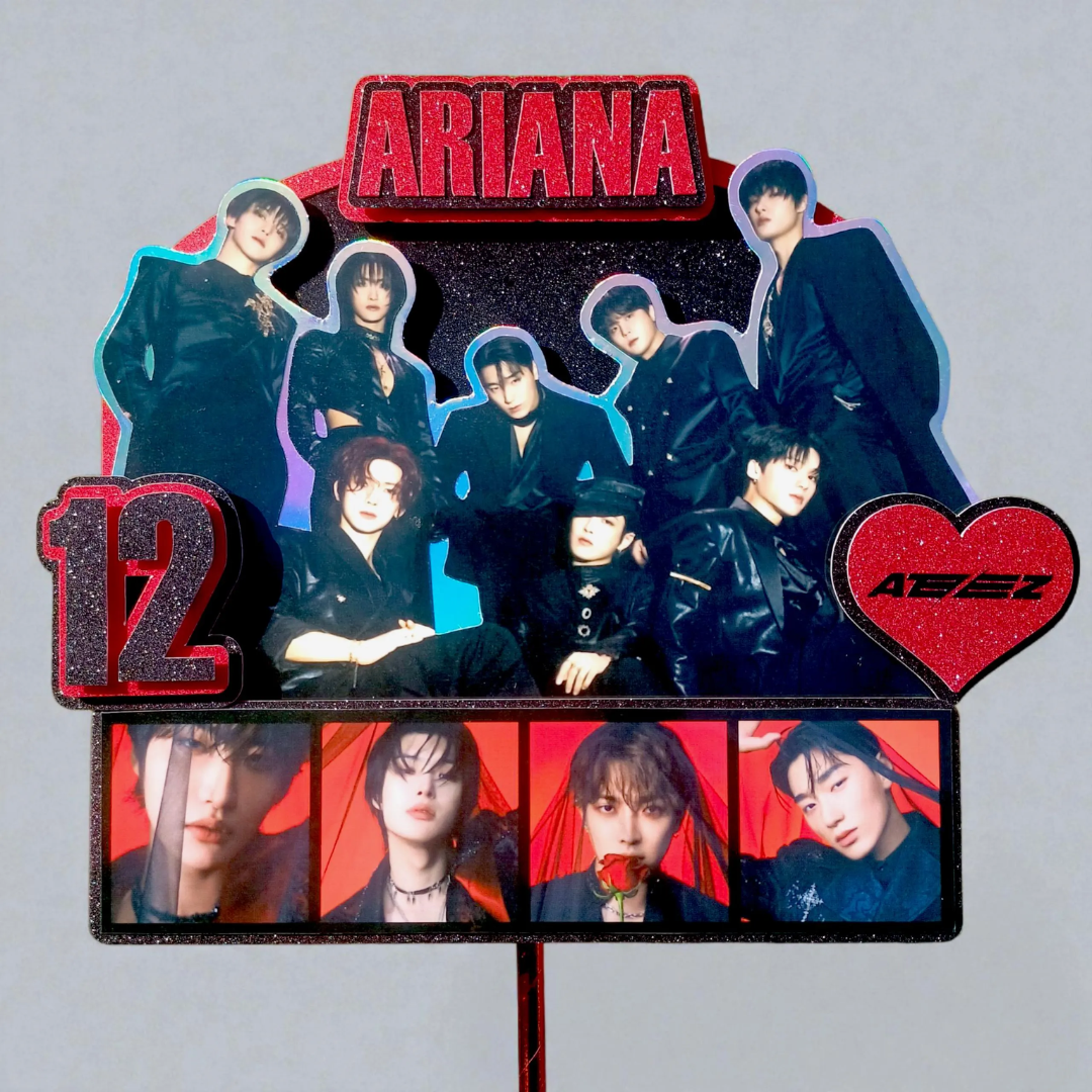 Ateez Cake Topper (In Your Fantasy)
